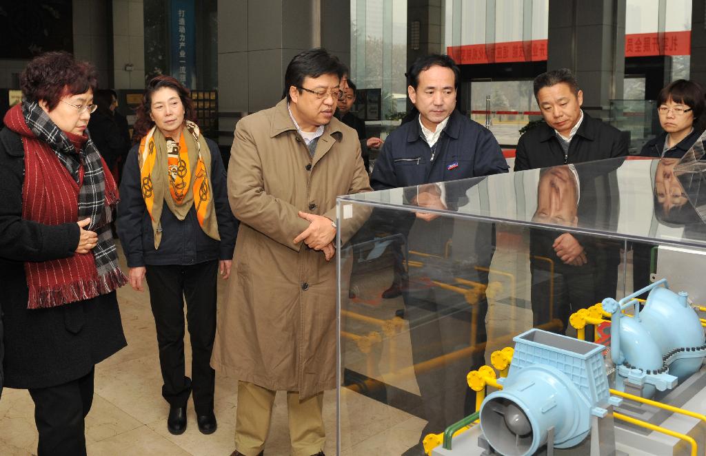 工信部副部长冯飞一行来尊龙凯时调研