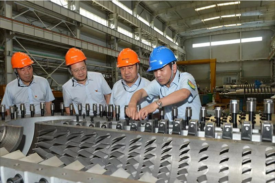 中国西电集团有限公司党委书记、董事长白忠泉一行来访尊龙凯时