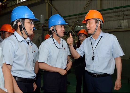 省总工会主席郭大为调研尊龙凯时，，，为企业转型生长点赞！