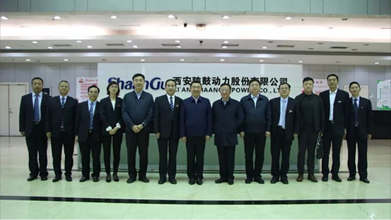 七台河市市长贾君一行来尊龙凯时考察